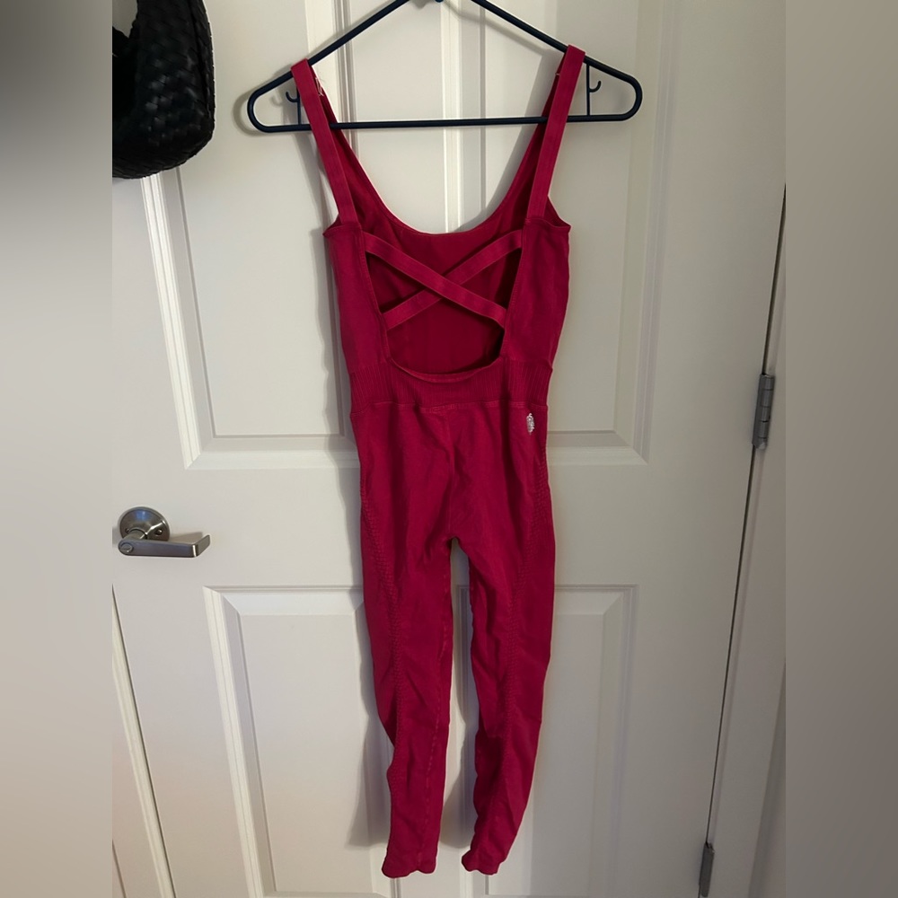 FP Good Karma Bodysuit- Raspberry - Picture 2 of 2